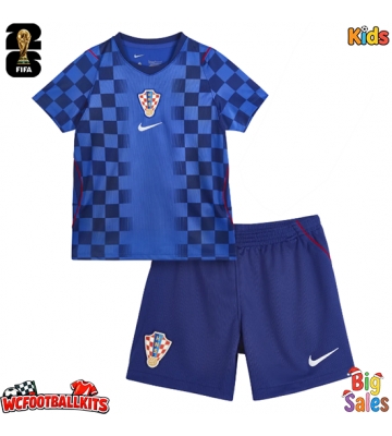 Croatia Replica Away Stadium Kit for Kids World Cup 2026 Short Sleeve (+ pants)